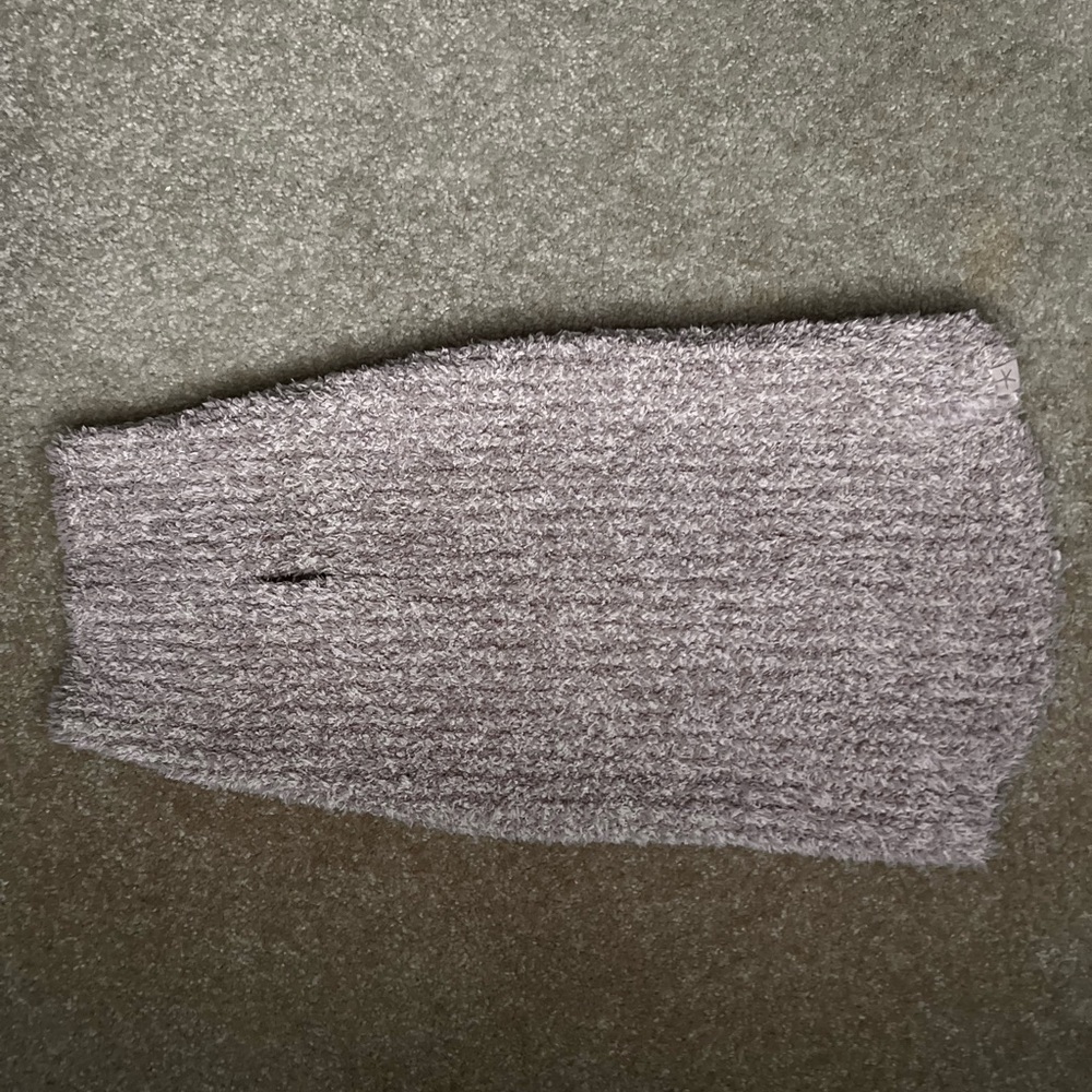 Barefoot Dreams CozyChic Ribbed Pet Sweater Size L in vintage pink color